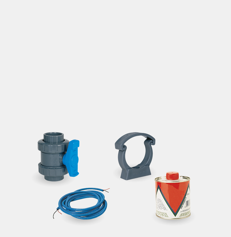 ACCESSORI PER L'INSTALLAZIONE